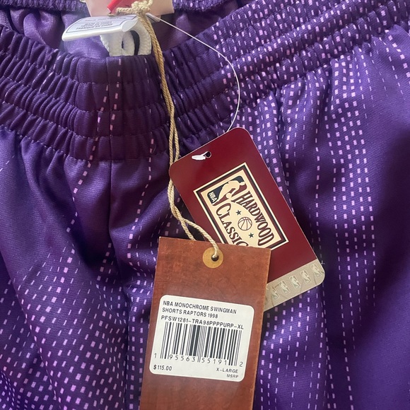 Toronto Raptors Mitchell and Ness Shorts - Picture 2 of 3